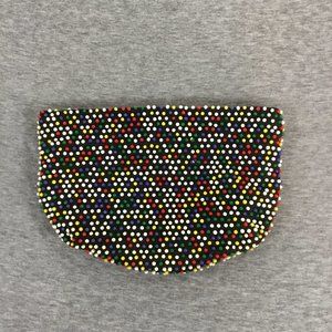 Vintage Beaded Cosmetic Bag
